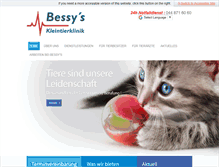 Tablet Screenshot of bessys.ch